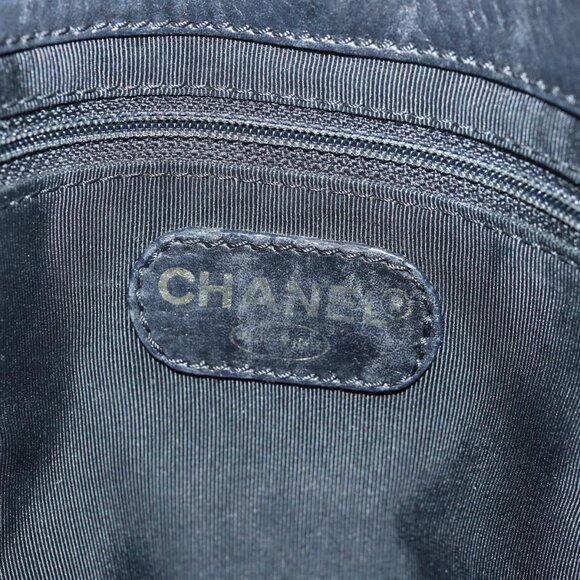 Chanel Black Leather Tote Bag - Picture 7 of 11